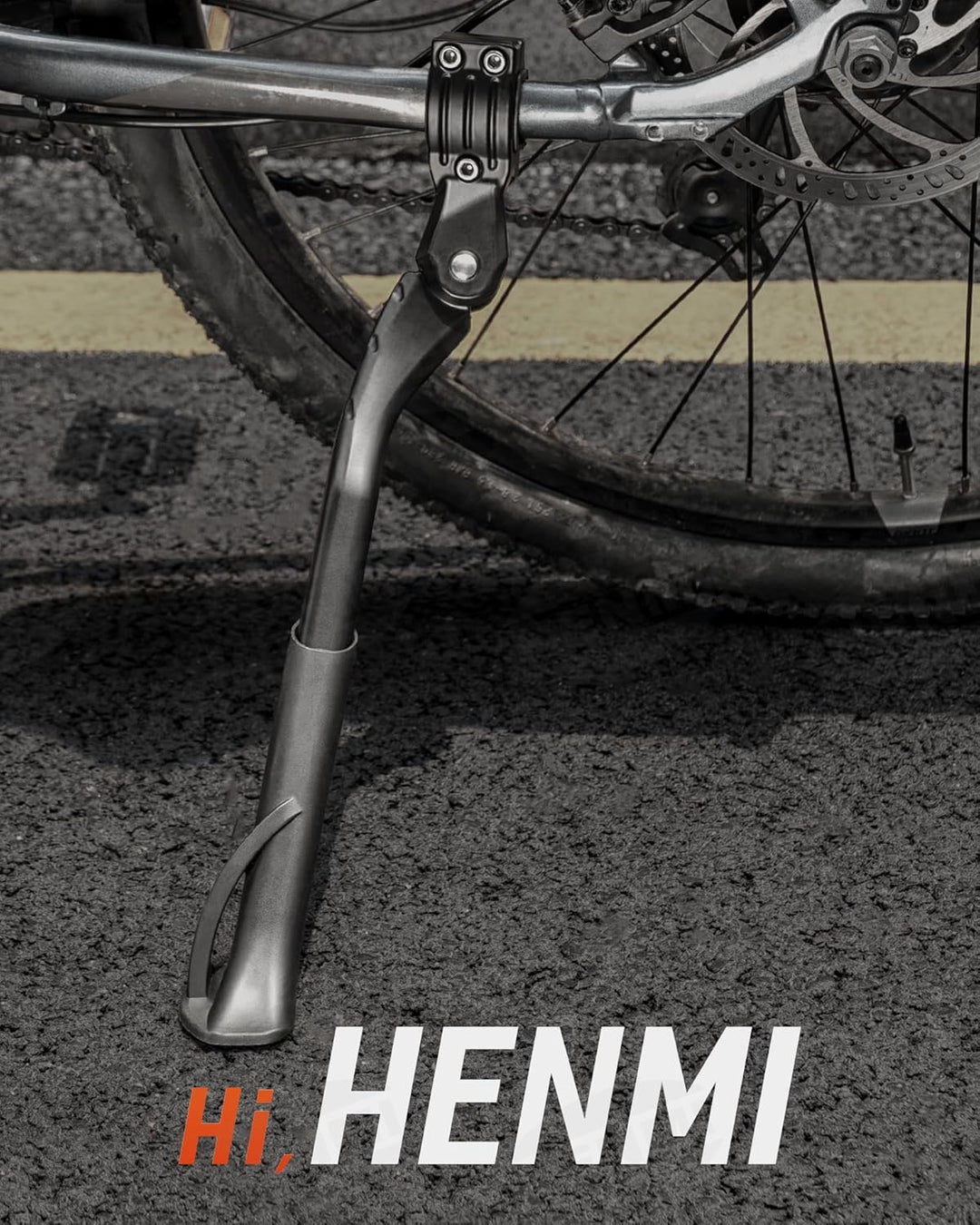 HENMI Fahrradständer 24-29 Zoll,Maximale Belastung(Pro 35,Pro+ 45, Pro Max45) KG,Höhenverstellbarer Fahrrad ständer,Stabil Fahrradständer für Mountainbike, Trekkingrad, Cityrad, Pendlerfahrräder