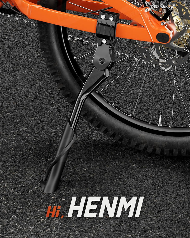 HENMI Fahrradständer 24-29 Zoll,Maximale Belastung Pro Max45 KG,Höhenverstellbarer Fahrrad ständer,Stabil Fahrradständer für Mountainbike, Trekkingrad, Cityrad, Pendlerfahrräder