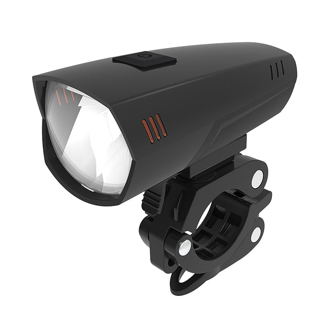 HENMI 30LUX USB wiederaufladbare Fahrradlampe StVZO E-Bike-Frontlicht OSRAM LED wasserdicht