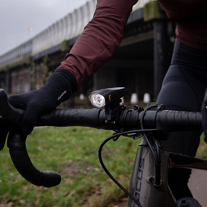 HENMI 30 LUX USB wiederaufladbares Fahrradlicht StVZO Elektrofahrrad-Frontlicht OSRAM LED wasserdicht