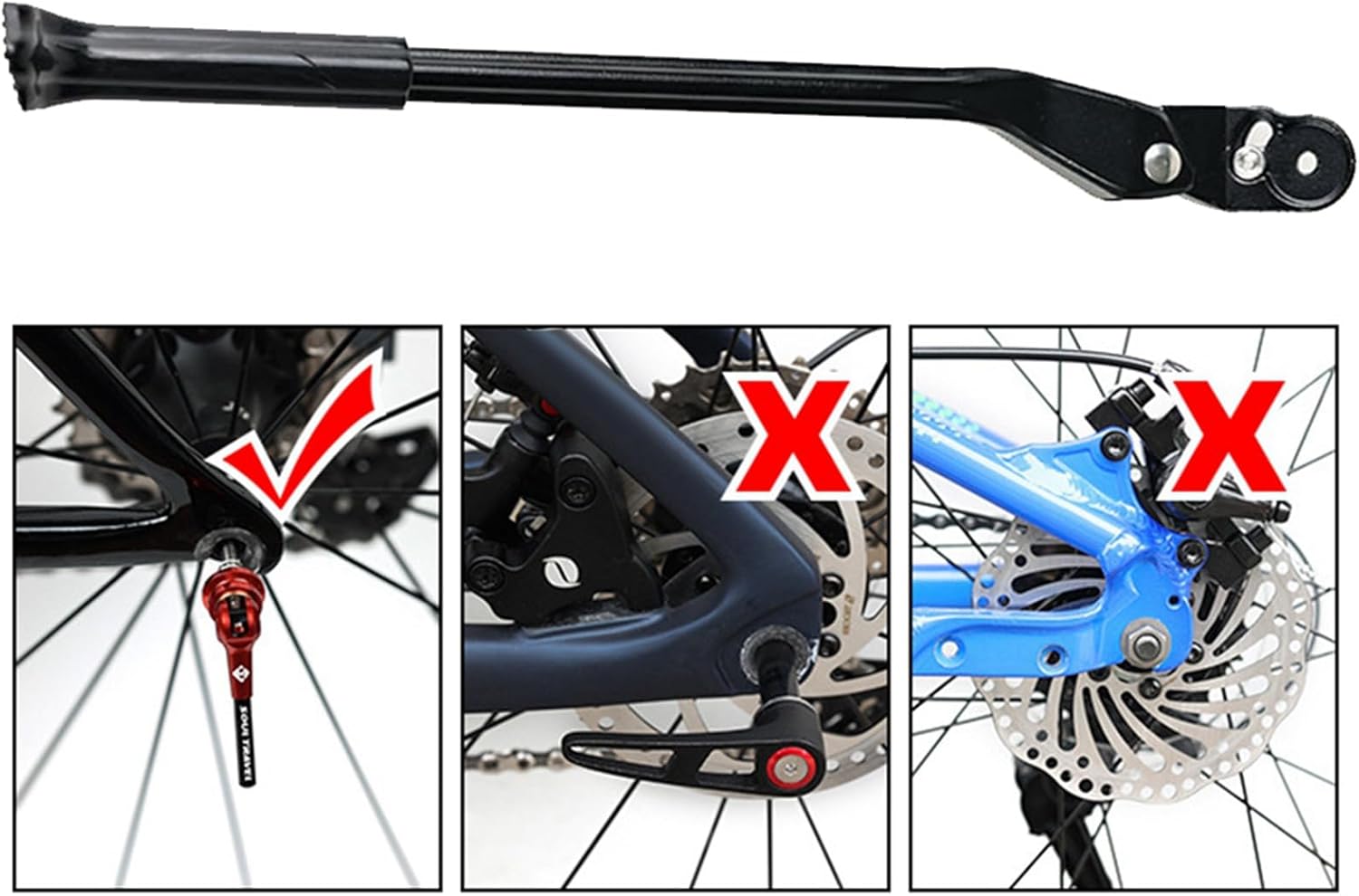 Bike side kickstand on sale