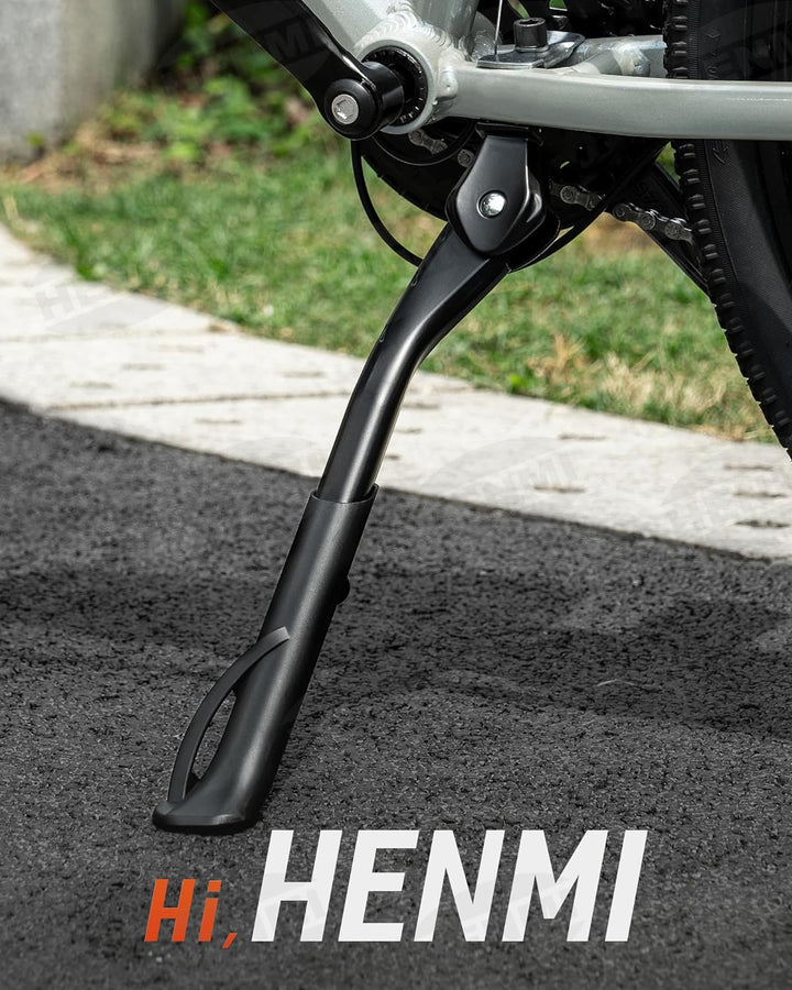 HENMI Fahrradständer 24-29 Zoll Pro+, Höheverstellbar Mittelständer für E-Bike, Montainbike, Trekkingrad, Cityrad, Max Belastung 42kg