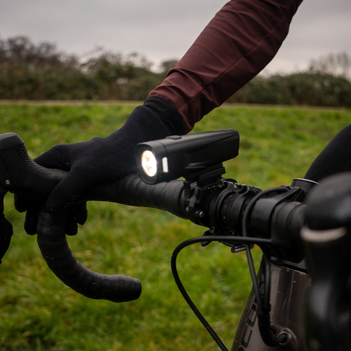 HENMI 40 LUX USB wiederaufladbare Fahrradleuchte StVZO Elektrofahrrad-Frontlicht OSRAM LED