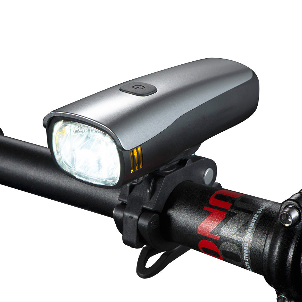 HENMI 50 LUX USB wiederaufladbare Fahrradlampe, StVZO Elektrofahrradvorderlicht, OSRAM LED, wasserdicht